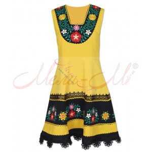 Traditional Embroidered Women's pinafore (sukman)