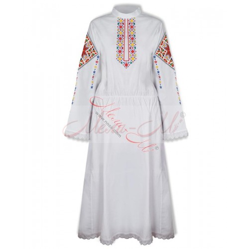 Women's embroidered long shirt