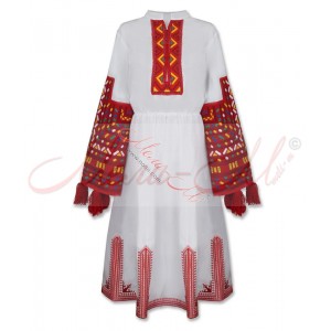 Women's embroidered long shirt