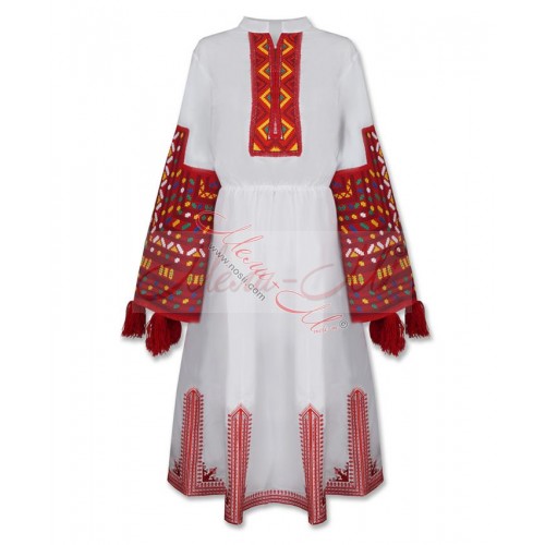 Women's embroidered long shirt