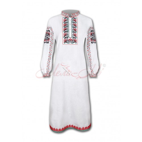 Women's embroidered long shirt