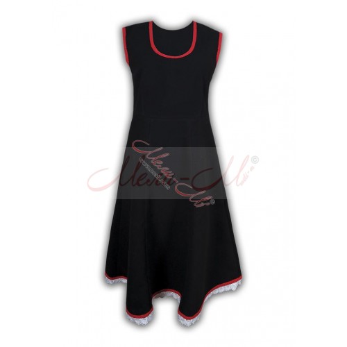 Traditional Embroidered Women's pinafore (sukman)