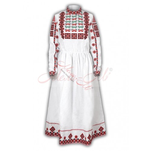 Women's embroidered long shirt