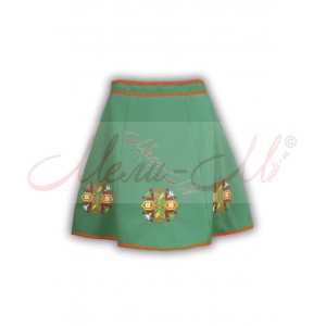 Bulgarian traditional embroidered skirt for woman