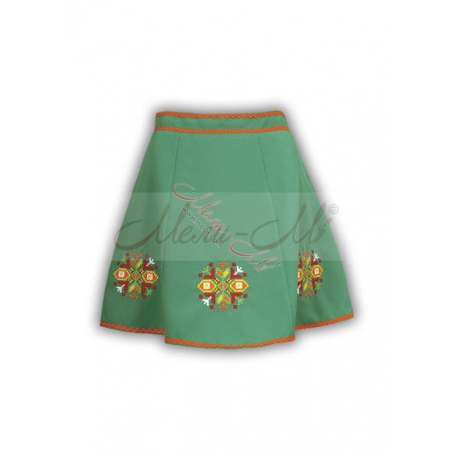 Bulgarian traditional embroidered skirt for woman