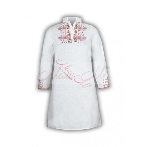 Women's embroidered long shirt