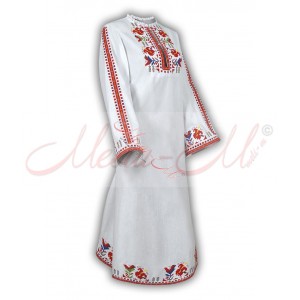 Women's embroidered long shirt