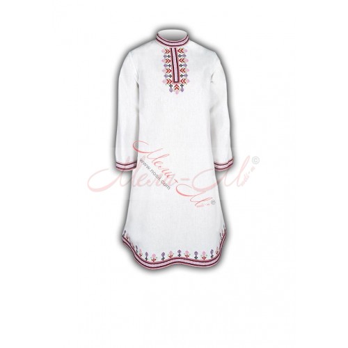 Women's embroidered long shirt