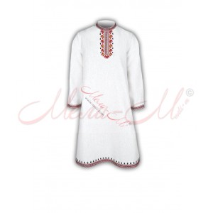 Women's embroidered long shirt