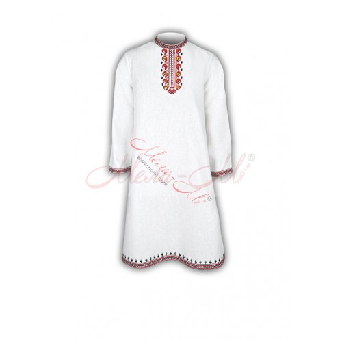 Women's embroidered long shirt