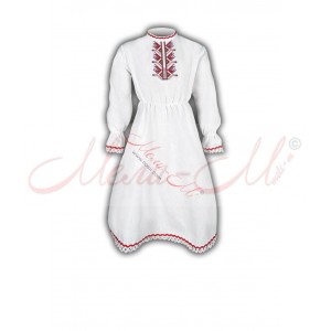 Women's embroidered long shirt