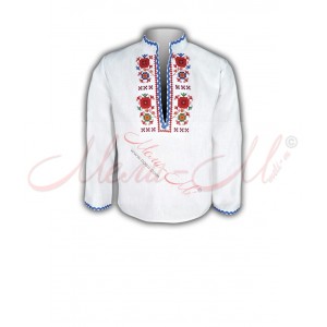 Women's embroidered long shirt