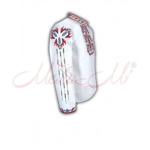 Women's embroidered long shirt