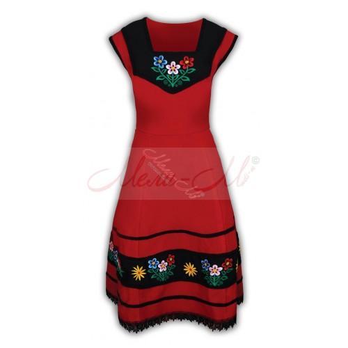 Traditional Embroidered Women's pinafore (sukman)