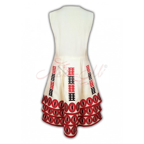 Traditional Embroidered Women's pinafore (sukman)