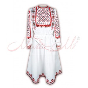 Women's embroidered long shirt