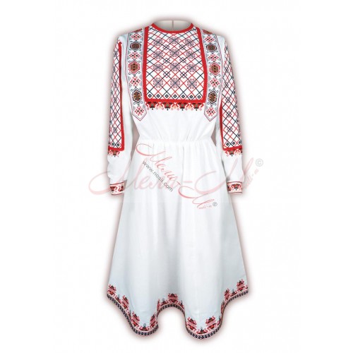 Women's embroidered long shirt