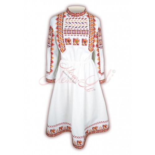 Women's embroidered long shirt