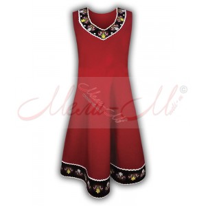 Traditional Embroidered Women's pinafore (sukman)