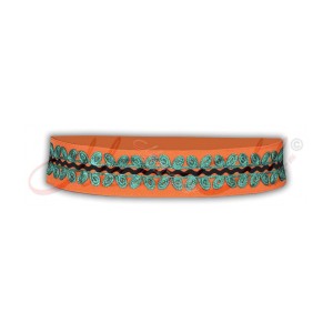 Embroidered belt