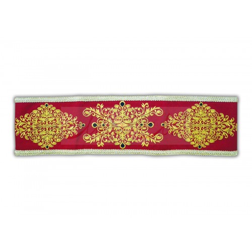 Embroidered belt