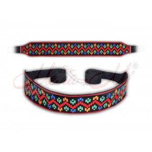 Embroidered belt