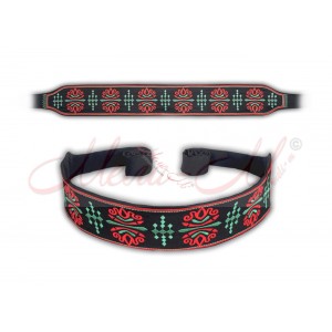 Embroidered belt