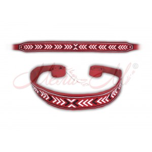 Embroidered belt