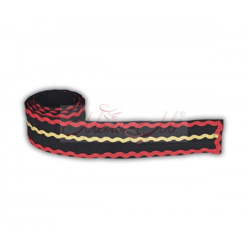 Embroidered belt