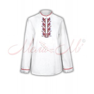 Women's embroidered long shirt