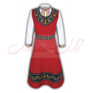 Ladies traditional folk costume