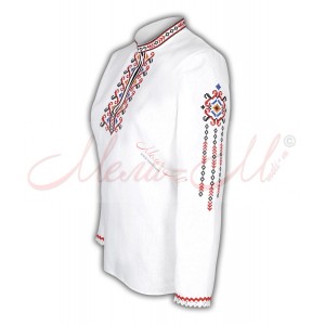 Women's embroidered long shirt