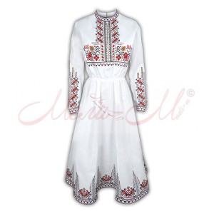 Women's embroidered long shirt