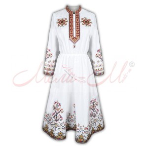 Women's embroidered long shirt