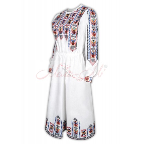 Women's embroidered long shirt