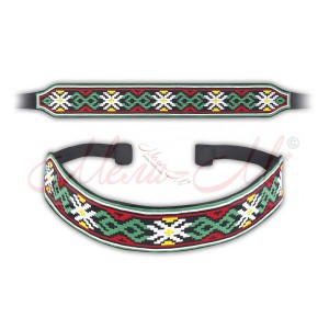 Embroidered belt