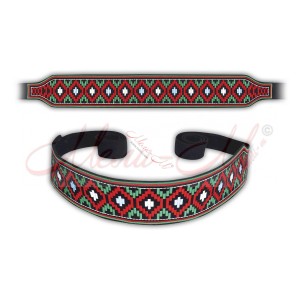 Embroidered belt