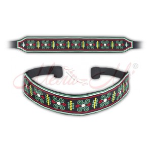 Embroidered belt