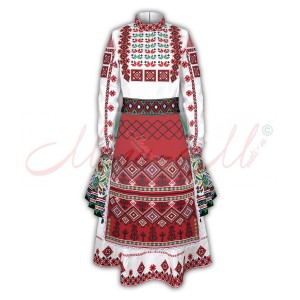 Ladies traditional folk costume