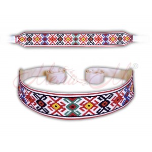 Embroidered belt