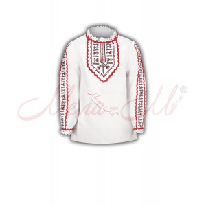 Women's embroidered long shirt