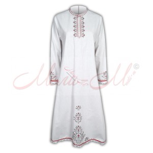 Women's embroidered long shirt