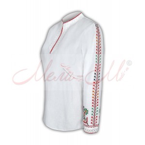 Women's embroidered long shirt