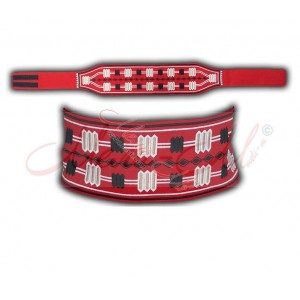 Embroidered belt