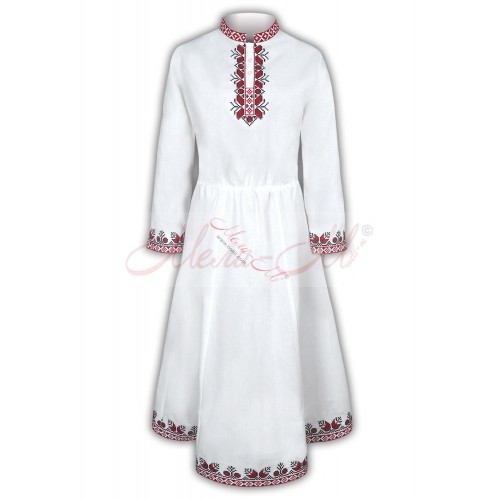 Women's embroidered long shirt