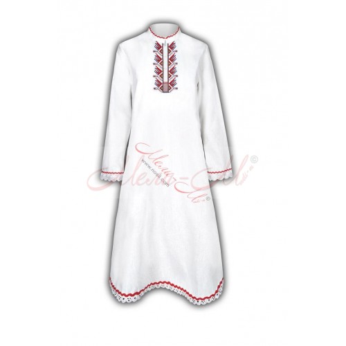 Women's embroidered long shirt