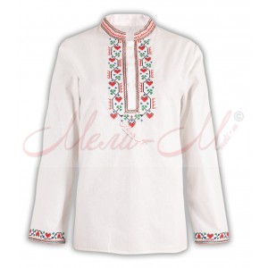 Women's embroidered long shirt