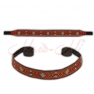 Embroidered belt