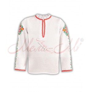 Women's embroidered long shirt