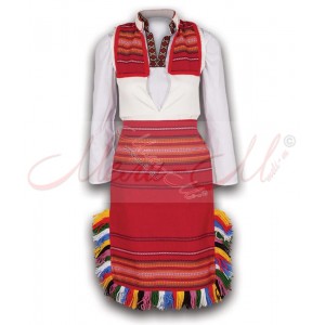 Traditional  Macedonian Embroidered Women's Folklore costume